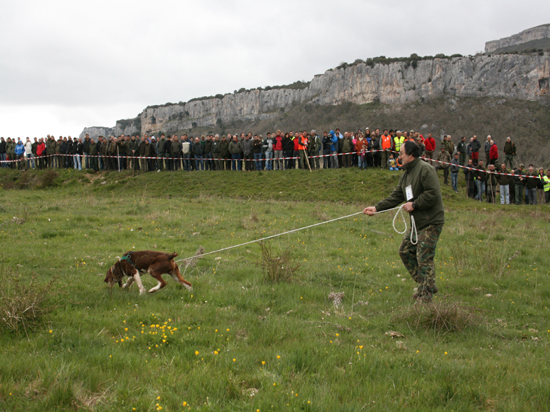 El asturiano Jos&eacute; Flores con Chanquete en la Final