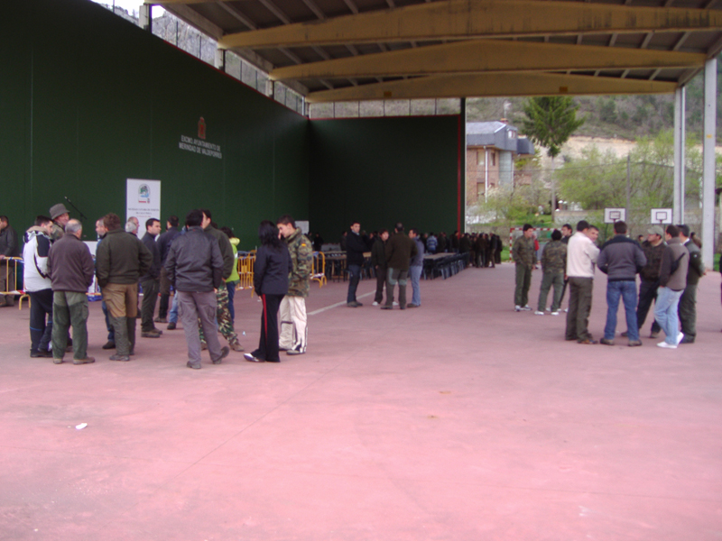 Llegada primeros participantes a primera hora de la ma&ntilde;ana
