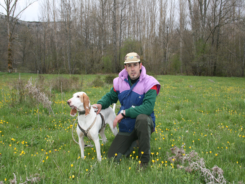 Enrique Ruiz, con Doris