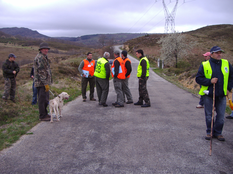 Antes del comienzo de la prueba, algunso jueces y organizaci&oacute;n