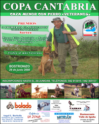 Copa Cantabria Caza Menor con Perro para Veteranos 2008